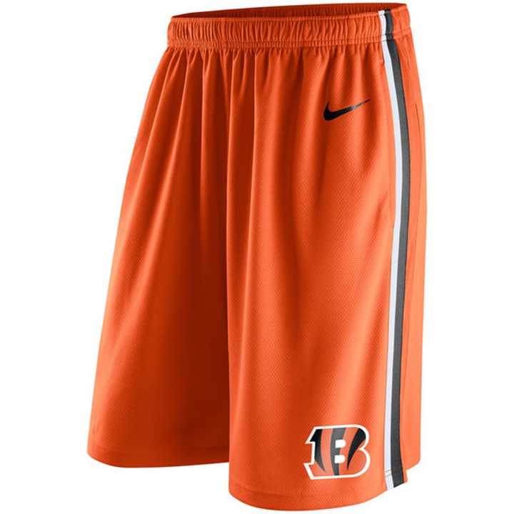 Men's Cincinnati Bengals Orange Epic Team Logo Shorts