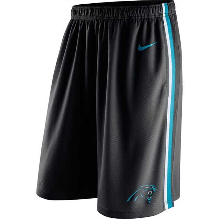 Men's Carolina Panthers Black Epic Team Logo Shorts