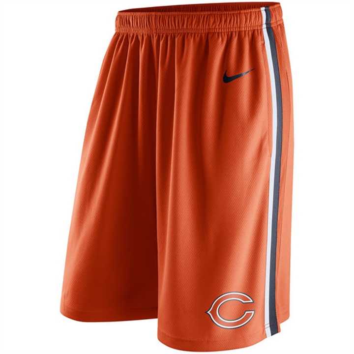 Men's Chicago Bears Orange Epic Team Logo Shorts