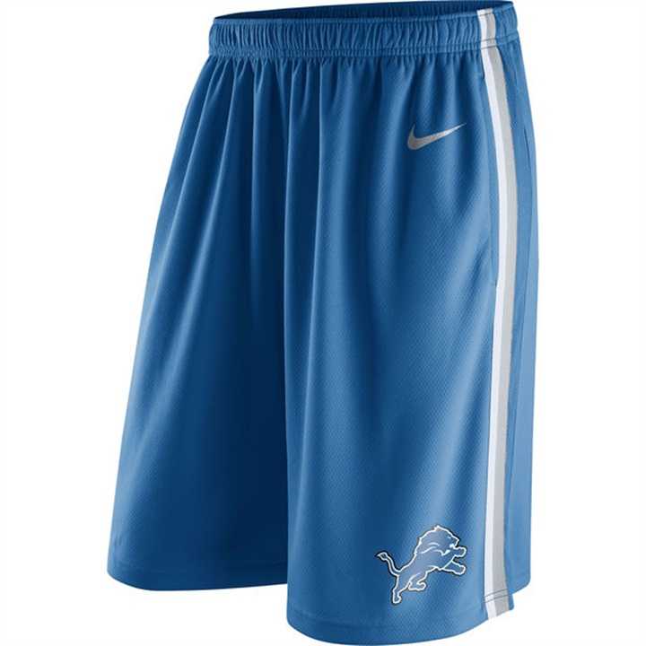 Men's Detriot Lions Blue Epic Team Logo Shorts