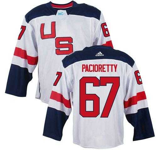 Team USA #67 Max Pacioretty White 2016 World Cup Stitched NHL Jersey