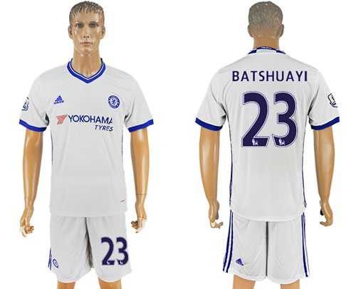 Chelsea #23 Batshuayi White Soccer Club Jersey