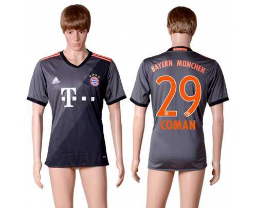 Bayern Munchen #29 Coman Away Soccer Club Jersey