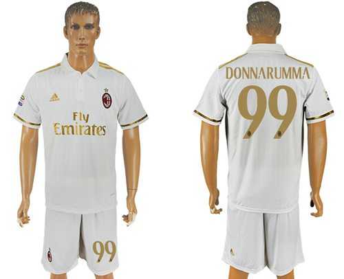 AC Milan #99 Donnarumma Away Soccer Club Jersey