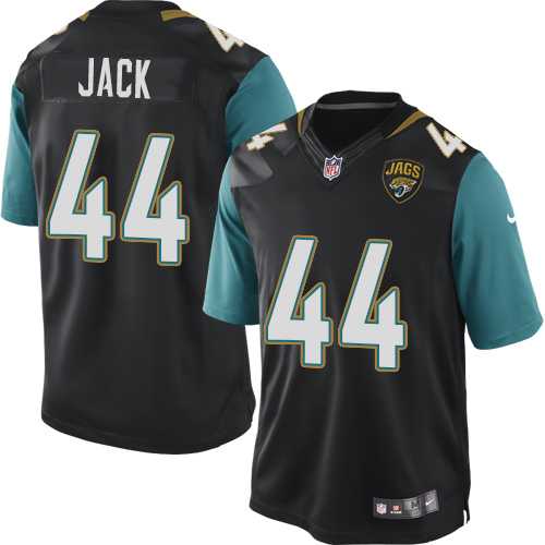 Men's Nike Jacksonville Jaguars #44 Myles Jack Limited Black Alternate NFL Jersey