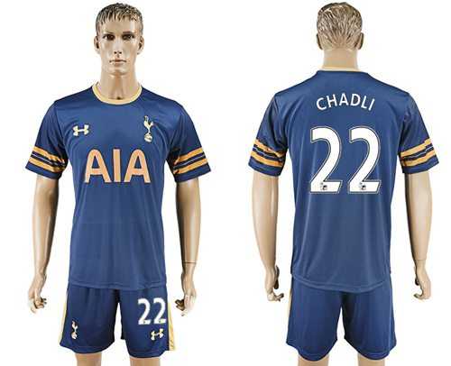 Tottenham Hotspur #22 Chadli Away Soccer Club Jersey