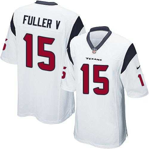 Youth Nike Houston Texans #15 Will Fuller V White Stitched NFL Elite Jersey