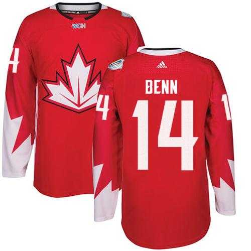 Youth Team Canada #14 Jamie Benn Red 2016 World Cup Stitched NHL Jersey