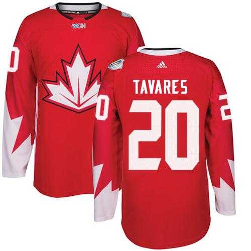 Youth Team Canada #20 John Tavares Red 2016 World Cup Stitched NHL Jersey
