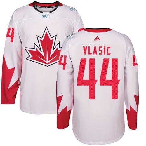 Youth Team Canada #44 Marc-Edouard Vlasic White 2016 World Cup Stitched NHL Jersey