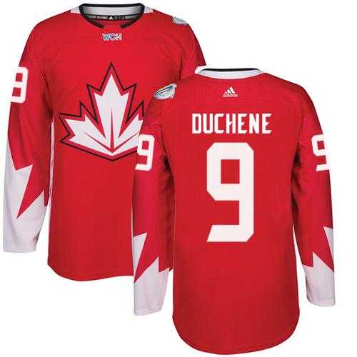 Youth Team Canada #9 Matt Duchene Red 2016 World Cup Stitched NHL Jersey