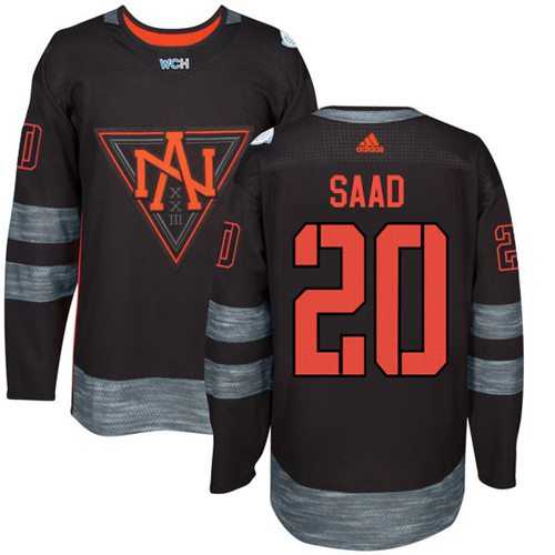 Youth Team North America #20 Brandon Saad Black 2016 World Cup Stitched NHL Jersey