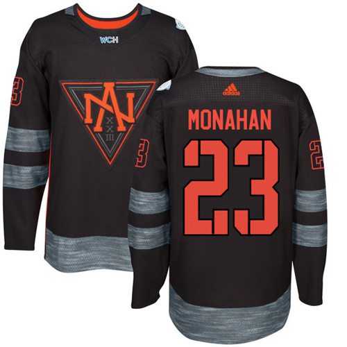 Youth Team North America #23 Sean Monahan Black 2016 World Cup Stitched NHL Jersey