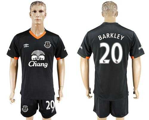 Everton #20 Barkley Away Soccer Club Jersey