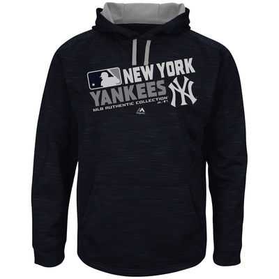 Men's New York Yankees Authentic Collection Navy Team Choice Streak Hoodie