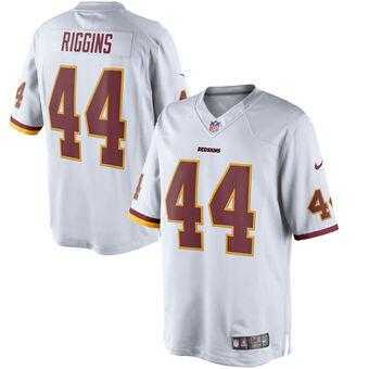 Nike Washington Redskins #44 John Riggins White NFL Game Jersey