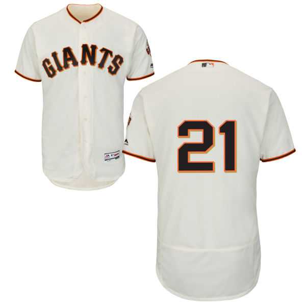 San Francisco Giants #21 Conor Gillaspie White Flexbase Authentic Collection Alternate Stitched Baseball Jersey