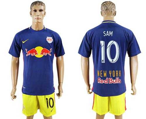 Red Bull #10 Sam Away Soccer Club Jersey