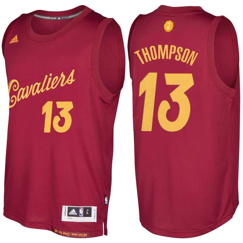 Men's Cleveland Cavaliers #13 Tristan Thompson 2016 Christmas Day Burgundy NBA Swingman Jersey