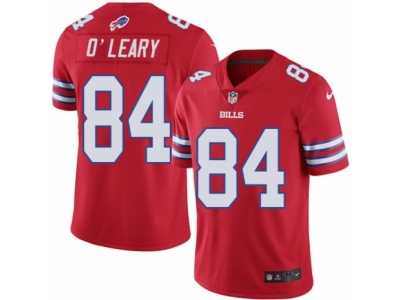 Men's Nike Buffalo Bills #84 Nick O'Leary Limited Red Rush NFL Jersey