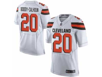Men's Nike Cleveland Browns #20 Briean Boddy-Calhoun Limited White NFL Jersey
