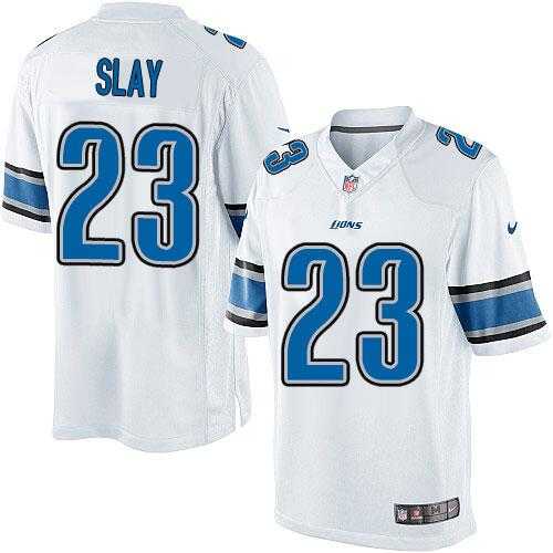 Men's Nike Detroit Lions #23 Darius Slay Limited White Alternate NFL Jersey