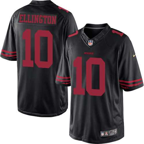 Men's Nike San Francisco 49ers #10 Bruce Ellington Limited Black NFL Jersey