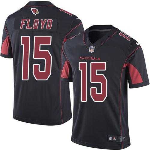 Nike Arizona Cardinals #15 Michael Floyd Black Men's Stitched NFL Limited Rush Jersey