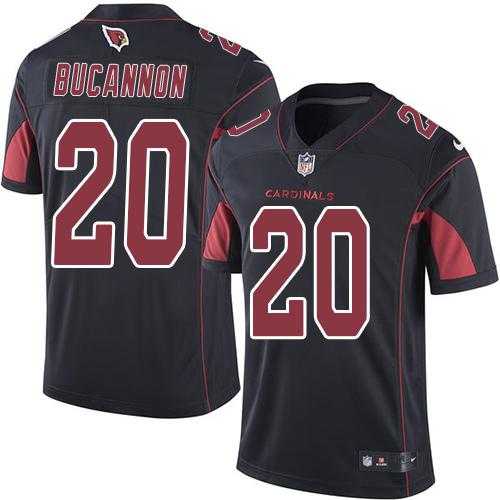 Nike Arizona Cardinals #20 Deone Bucannon Black Men's Stitched NFL Limited Rush Jersey