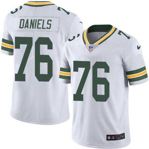 Nike Green Bay Packers #76 Mike Daniels White Men's Stitched NFL Limited Rush Jersey