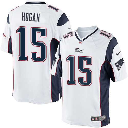 Nike New England Patriots #15 Chris Hogan White Men's Stitched NFL New Limited Jersey