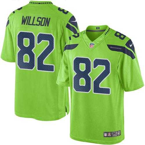 Nike Seattle Seahawks #82 Luke Willson Green Men's Stitched NFL Limited Rush Jersey