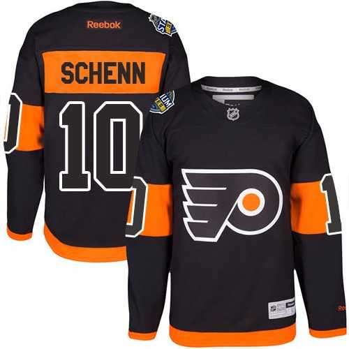 Philadelphia Flyers #10 Brayden Schenn Black 2017 Stadium Series Stitched NHL Jersey