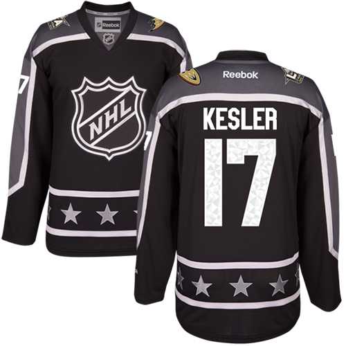 Women's Anaheim Ducks #17 Ryan Kesler Black 2017 All-Star Pacific Division Stitched NHL Jersey