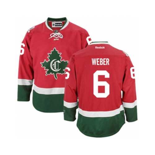 Women's Montreal Canadiens #6 Shea Weber Red New CD NHL Jersey
