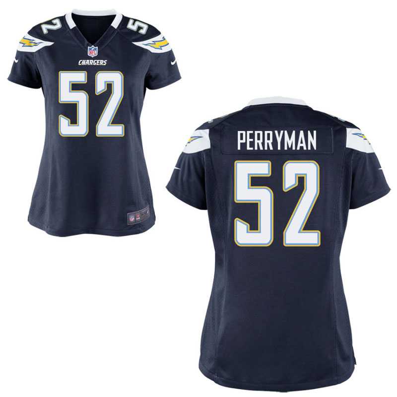 Women's Nike San Diego Chargers #52 Denzel Perryman White Game Jersey