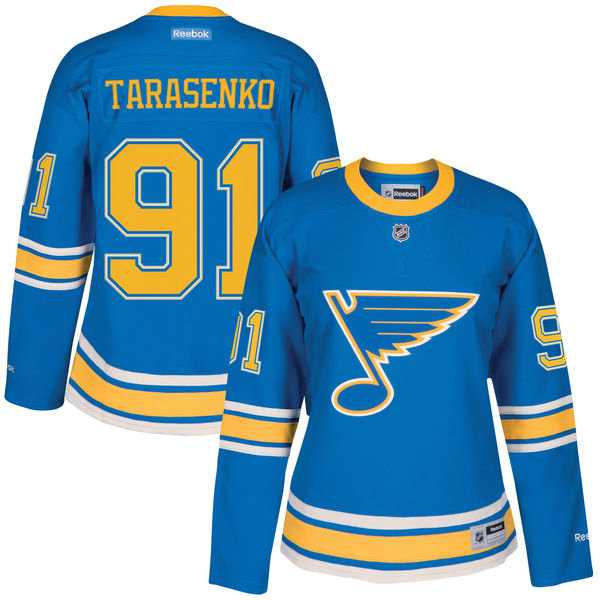 Women's Reebok St. Louis Blues #91 Vladimir Tarasenko 2017 Winter Classic Stitched NHL Jersey