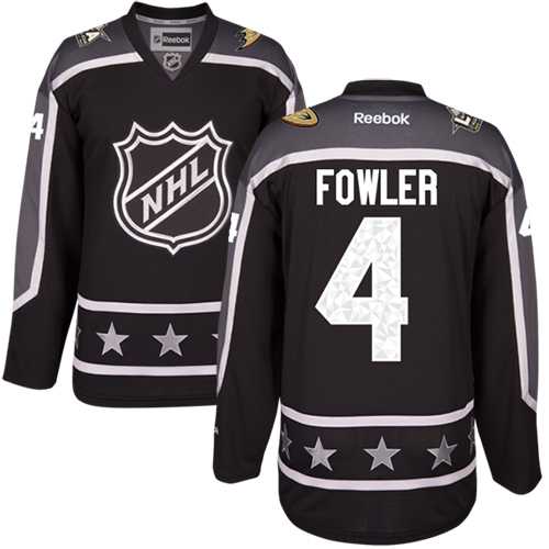 Youth Anaheim Ducks #4 Cam Fowler Black 2017 All-Star Pacific Division Stitched NHL Jersey