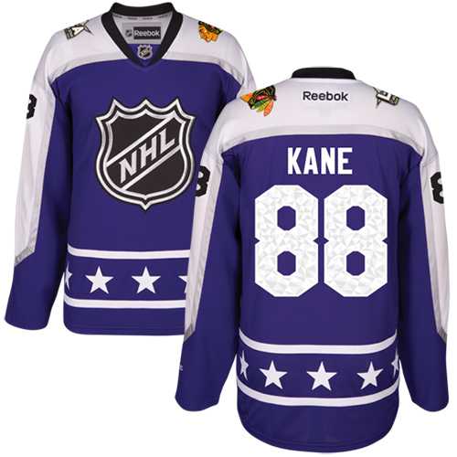 Youth Chicago Blackhawks #88 Patrick Kane Purple 2017 All-Star Central Division Stitched NHL Jersey