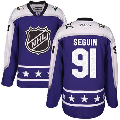 Youth Dallas Stars #91 Tyler Seguin Purple 2017 All-Star Central Division Stitched NHL Jersey