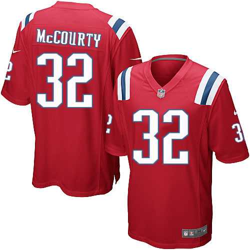 Youth Nike New England Patriots #32 Devin McCourty Red Alternate Stitched NFL Elite Jersey