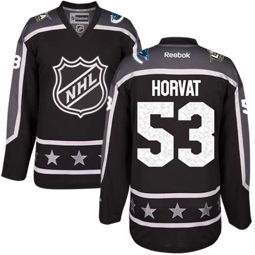 Youth Vancouver Canucks #53 Bo Horvat Black 2017 All-Star Pacific Division Stitched NHL Jersey