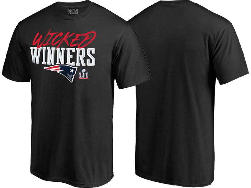 Super Bowl LI Champions New England Patriots Black Hometown Winner T-Shirt