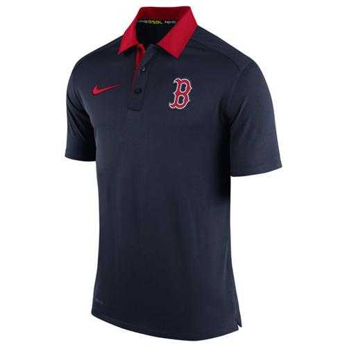 Men's Boston Red Sox Nike Navy Authentic Collection Dri-FIT Elite Polo