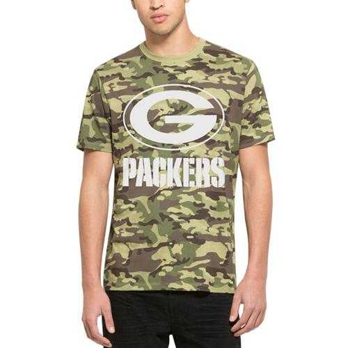 Men's Green Bay Packers '47 Camo Alpha T-Shirt