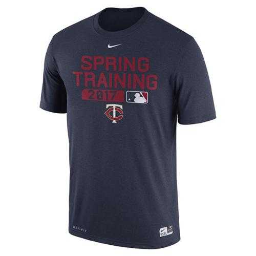 Men's Minnesota Twins Nike Navy Authentic Collection Legend Team Issue Performance T-Shirt