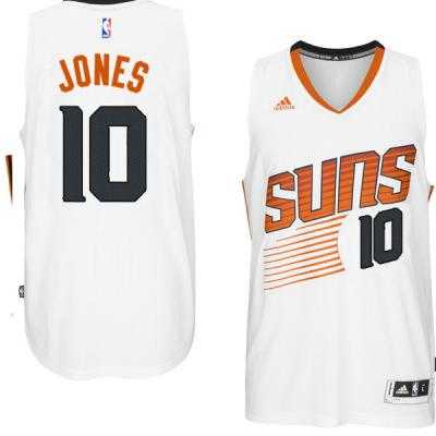 Men's Phoenix Suns #10 Derrick Jones adidas White Swingman Home Jersey