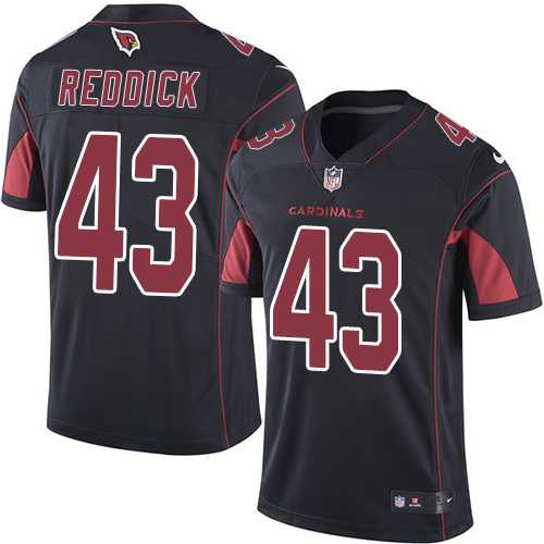 Nike Arizona Cardinals #43 Haason Reddick Black Men's Stitched NFL Limited Rush Jersey