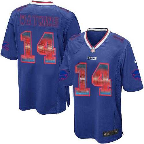 Nike Buffalo Bills #14 Sammy Watkins Royal Blue Team Color Men's Stitched NFL Limited Strobe Jersey