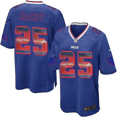 Nike Buffalo Bills #25 LeSean McCoy Royal Blue Team Color Men's Stitched NFL Limited Strobe Jersey